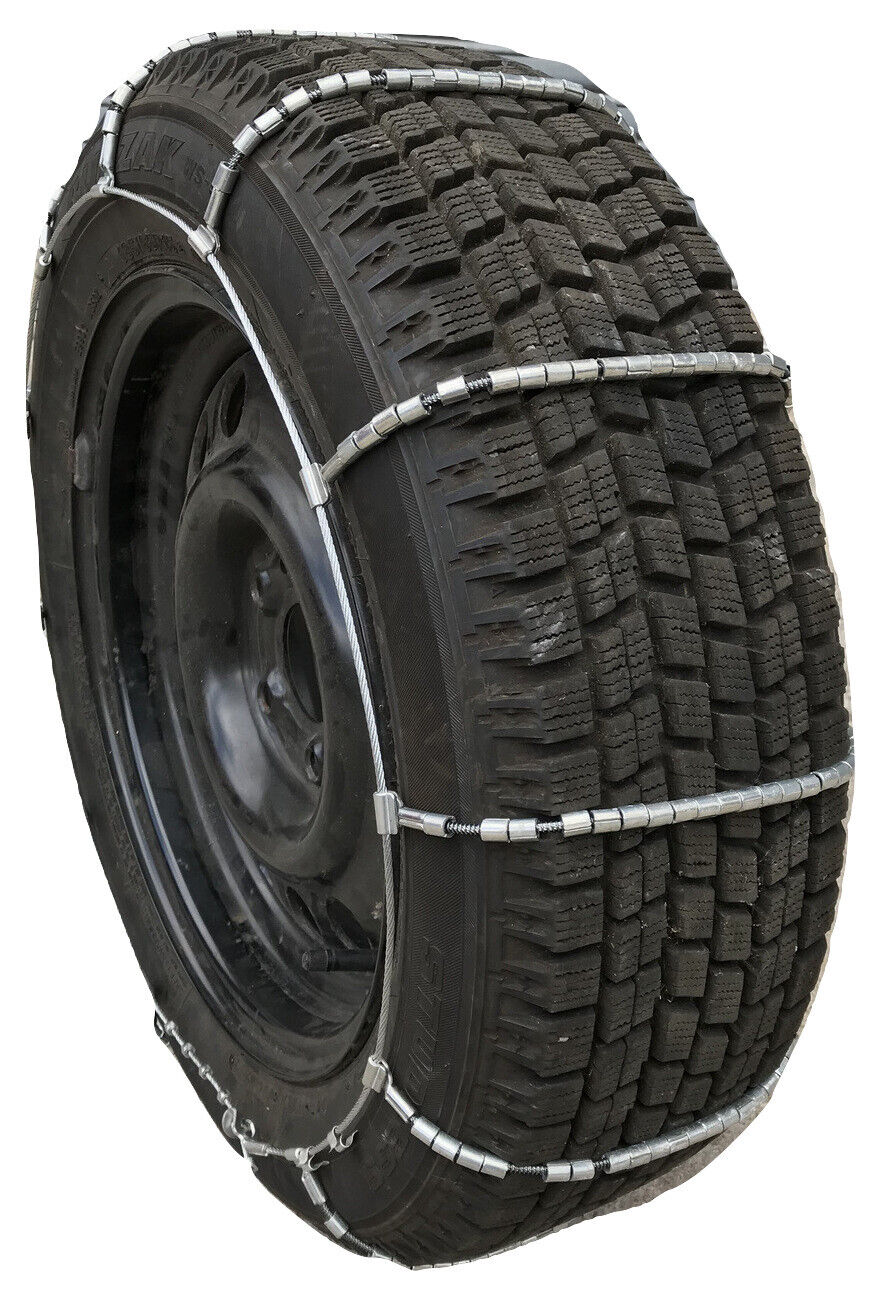 Compatible w/ Pontiac G5 GT 2009 P205/50R17 Cable Tire Chains