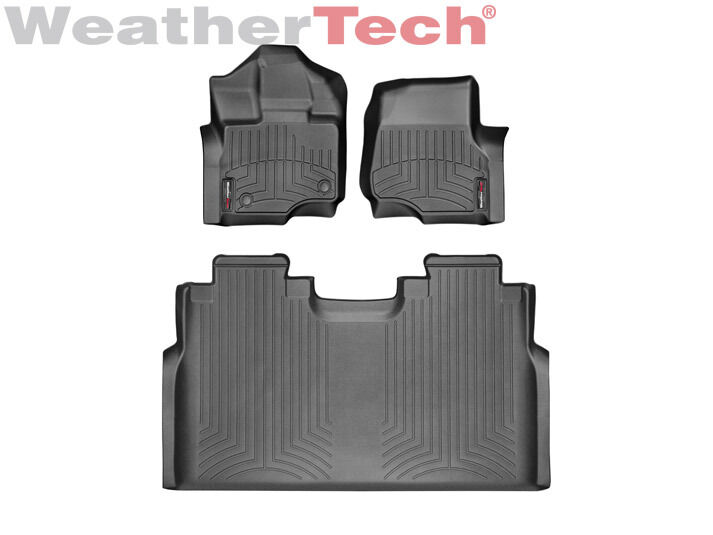 WeatherTech FloorLiner for Ford F-150 SuperCrew Bucket Seats 2015-2021 Carpet