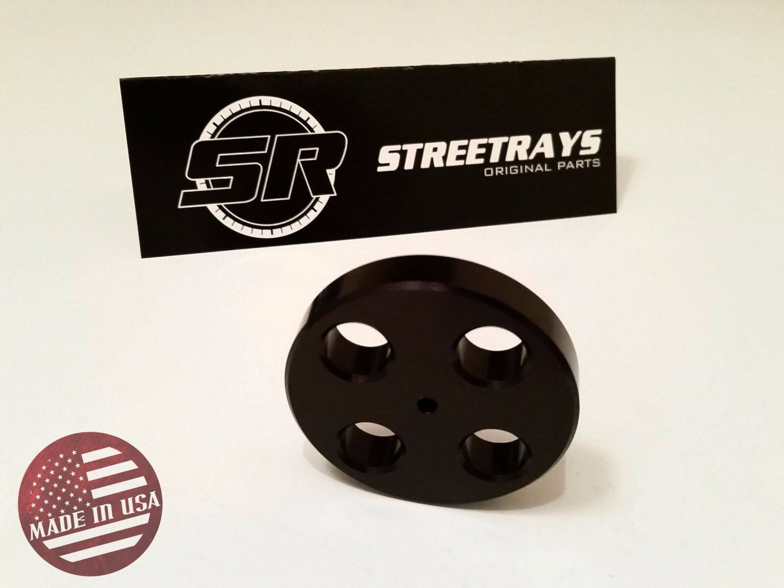 StreetRays [SR] Solid Steering Shaft Bushing For Nissan 240SX S13 S14 (BLACK)
