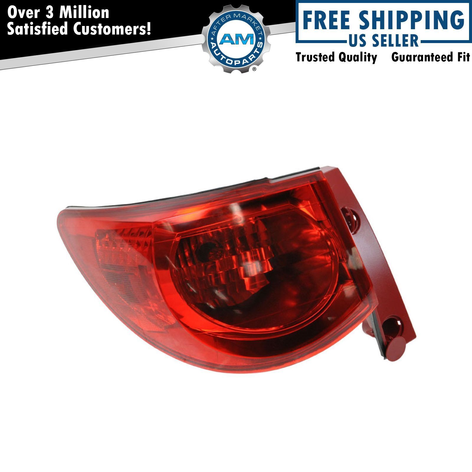 Left Tail Light Taillamp Driver Side LH For 09-12 Chevrolet Traverse