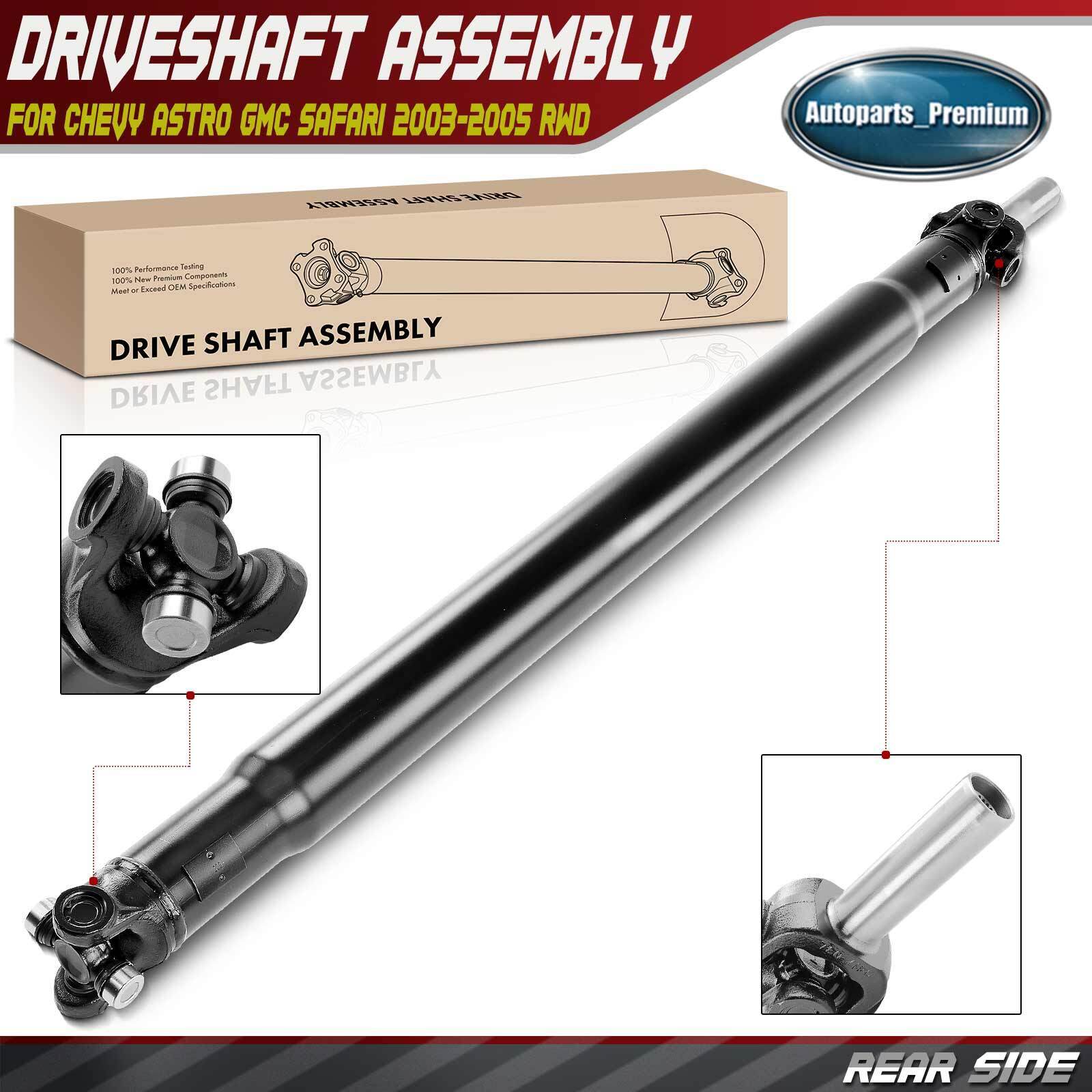Rear Driveshaft Prop Shaft Assembly for Chevrolet Astro GMC Safari 2003-2005 RWD