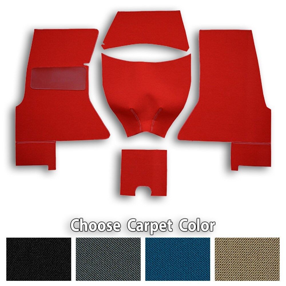 Complete Daytona Replacement Carpet Kit fits Corvette C1 - Choose Color