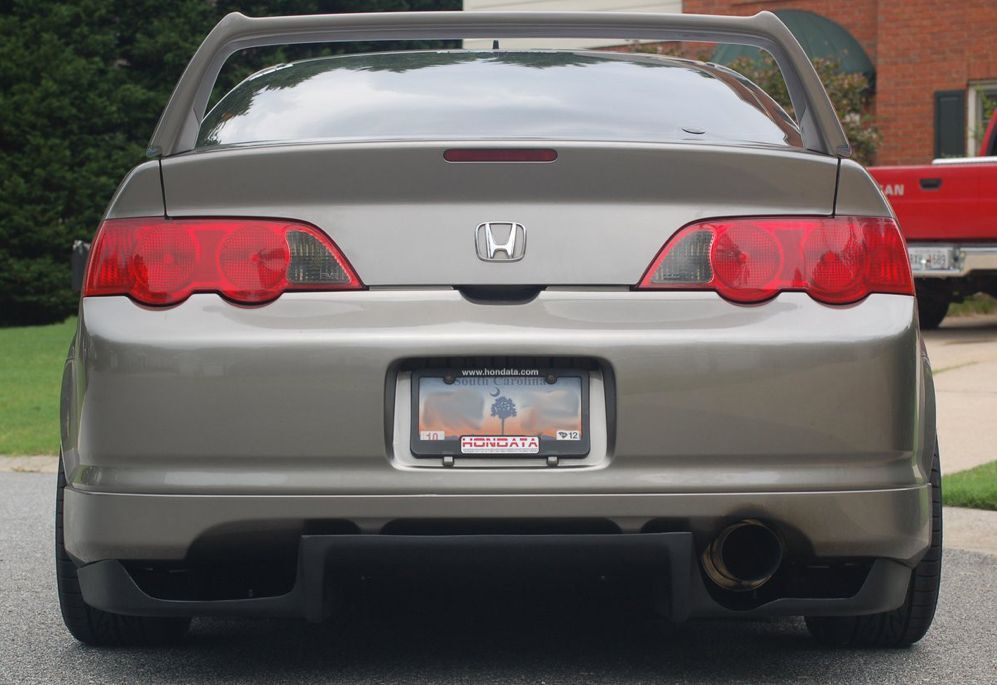 JS RACING STYLE 02 03 04 05 06 2002-2006 ACURA RSX REAR DIFFUSER KIT SPOILER DC5