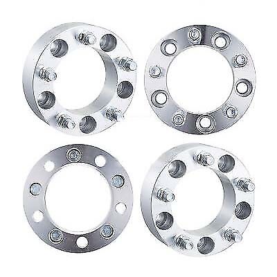 4PCS 2\'\' Wheel Spacers Adapters 5x5.5 9/16\