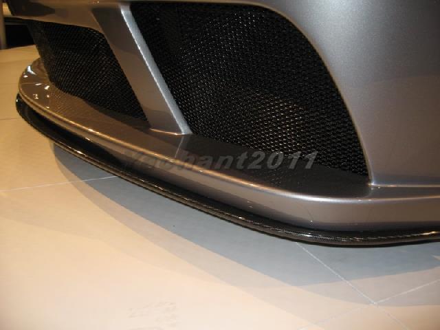 Carbon Front Lip Splitter For 08-11 Mercedes Benz R230 SL65 AMG Black Series