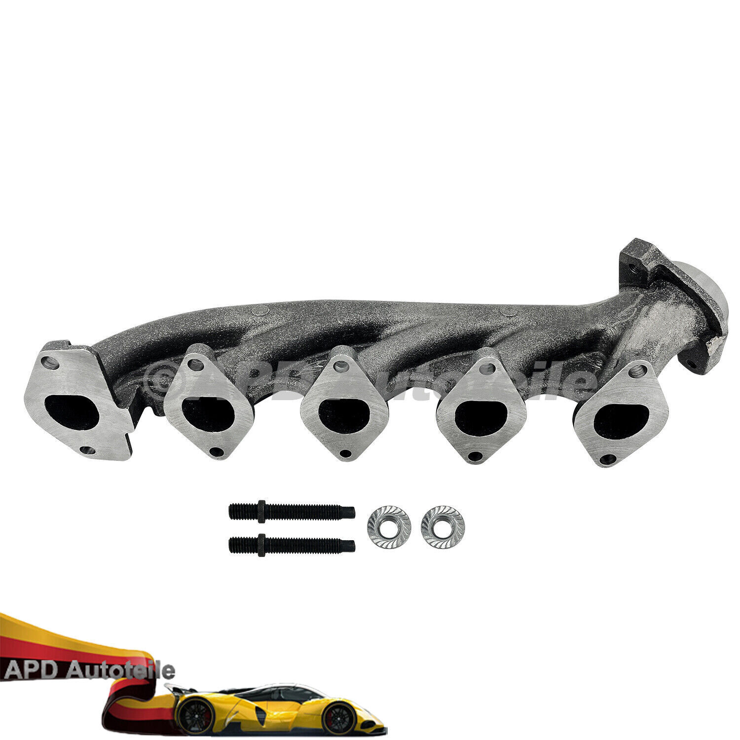 Left Exhaust Manifold Driver Side For 2005-10 Ford F250 Super Duty Pickup 6.8L