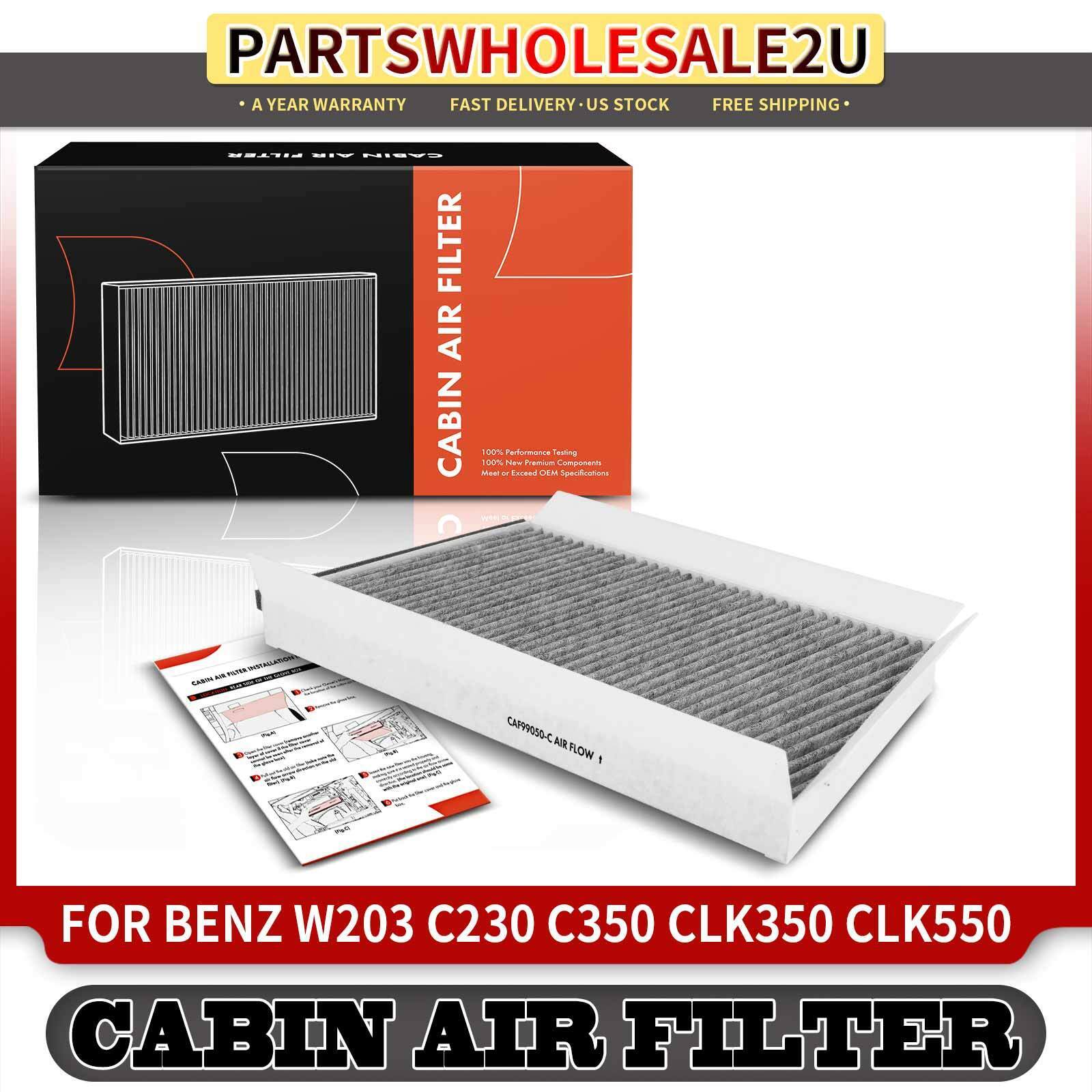 Activated Carbon Cabin Air Filter for Mercedes-Benz C230 C240 C280 C350 C32 AMG