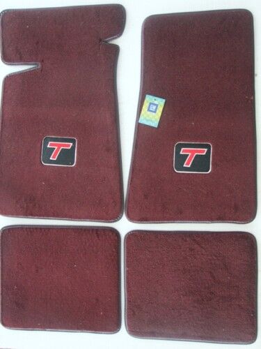 Grand National Turbo T WH-1 ACC set of 4 floor mats (Burgundy)  