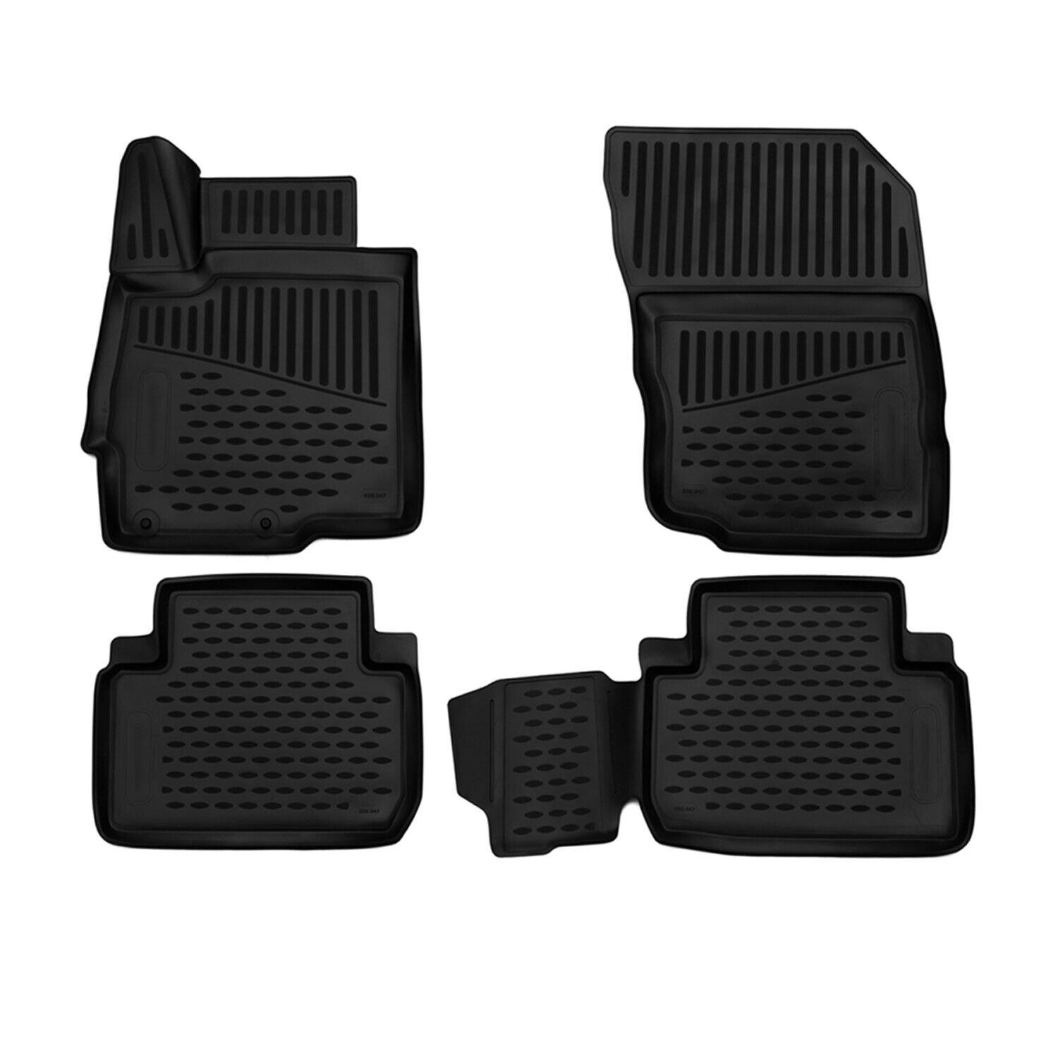 Floor Mats Liner For Mitsubishi Eclipse Cross 2018-2023 All Weather Molded 3D 4x