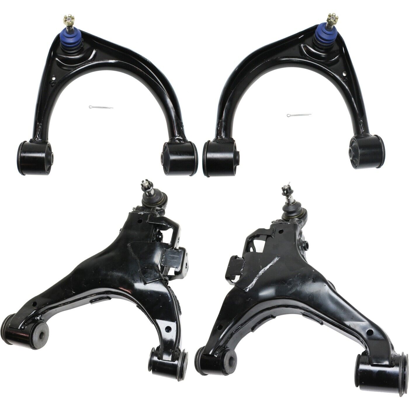 Control Arm Set For 2007-21 Toyota Tundra 2008-21 Sequoia Front Upper and Lower