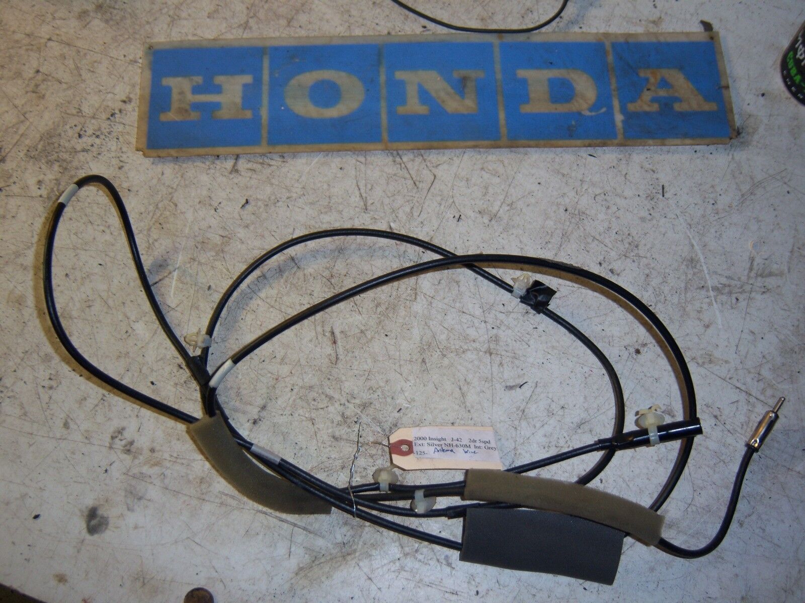 2000 Honda Insight 5spd antenna extension cable wire
