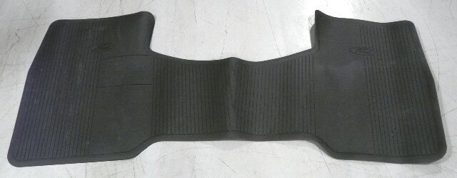 NOS OEM FACTORY STOCK FORD BLACK RUBBER WEATHER FRONT FULL FLOOR MAT TRUCK