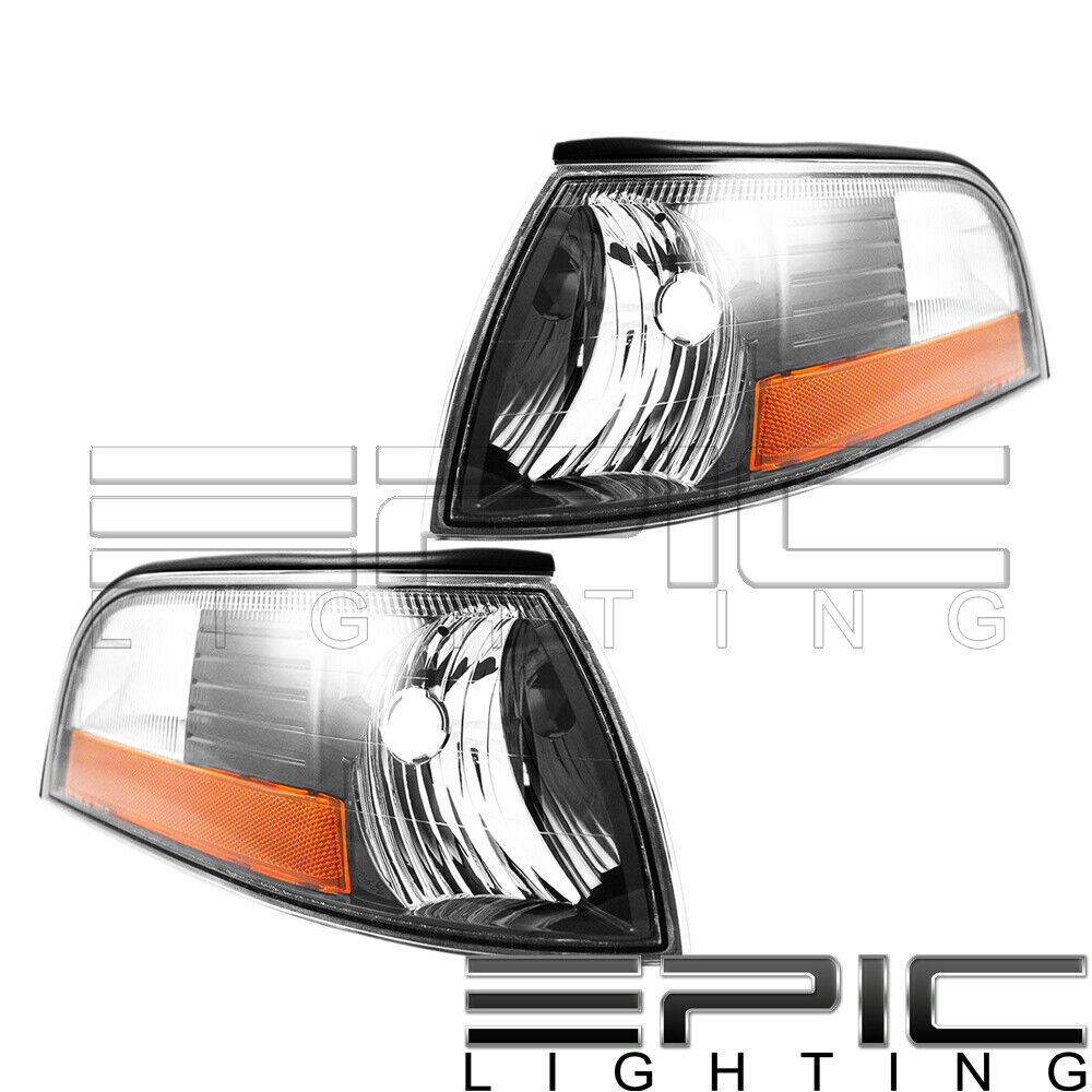 Left Right Side Pair Parking Marker Signal Lamps for 2003-2004 MERCURY MARAUDER