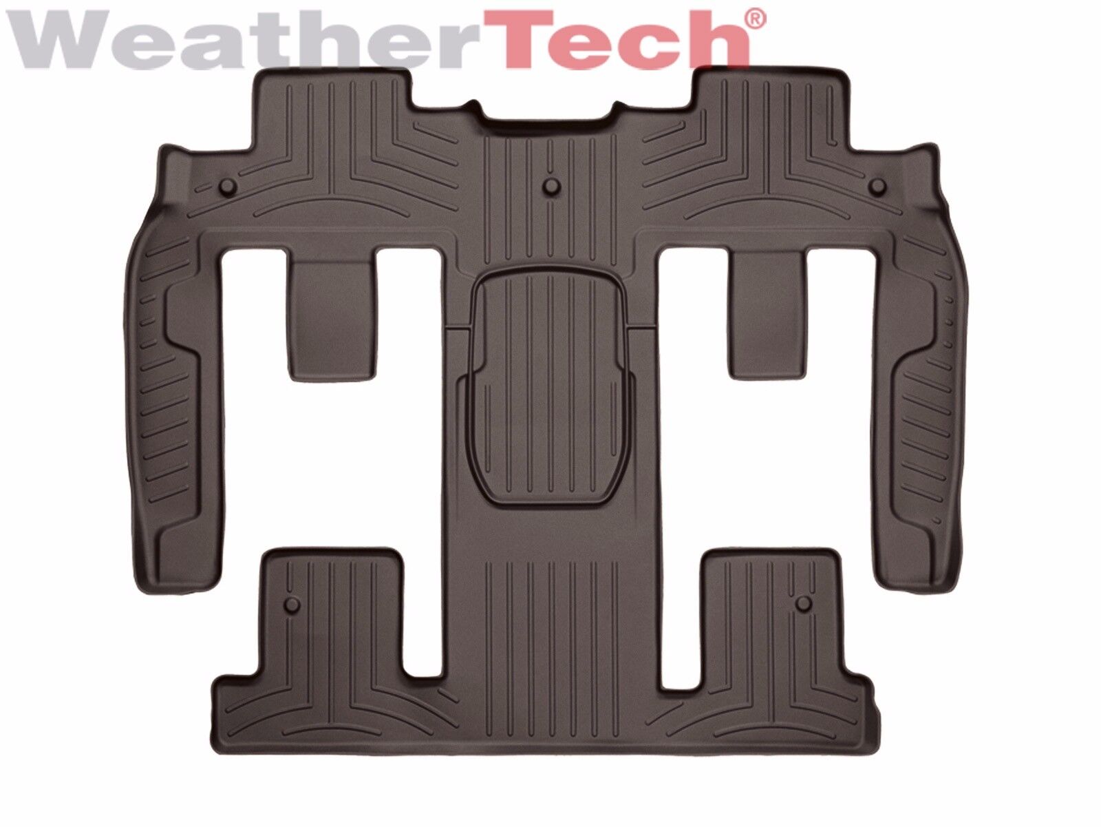 WeatherTech FloorLiner for Enclave/Traverse/Acadia/Outlook- 2nd/3rd Row - Cocoa
