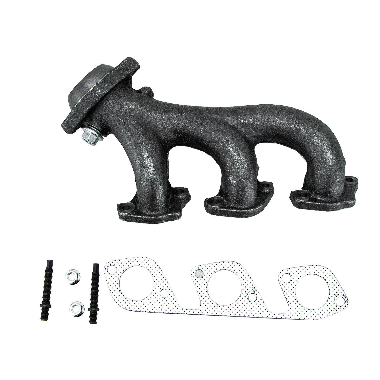 Left Exhaust Manifold w/ Gasket Kit for 1999-2008 Ford F-150 E-150 E-250 V6 4.2L