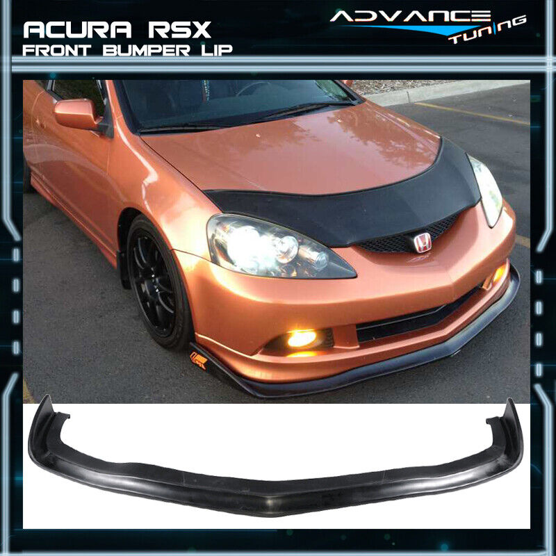 Fits 05-06 Acura RSX CS Style Front Bumper Lip Spoiler PU