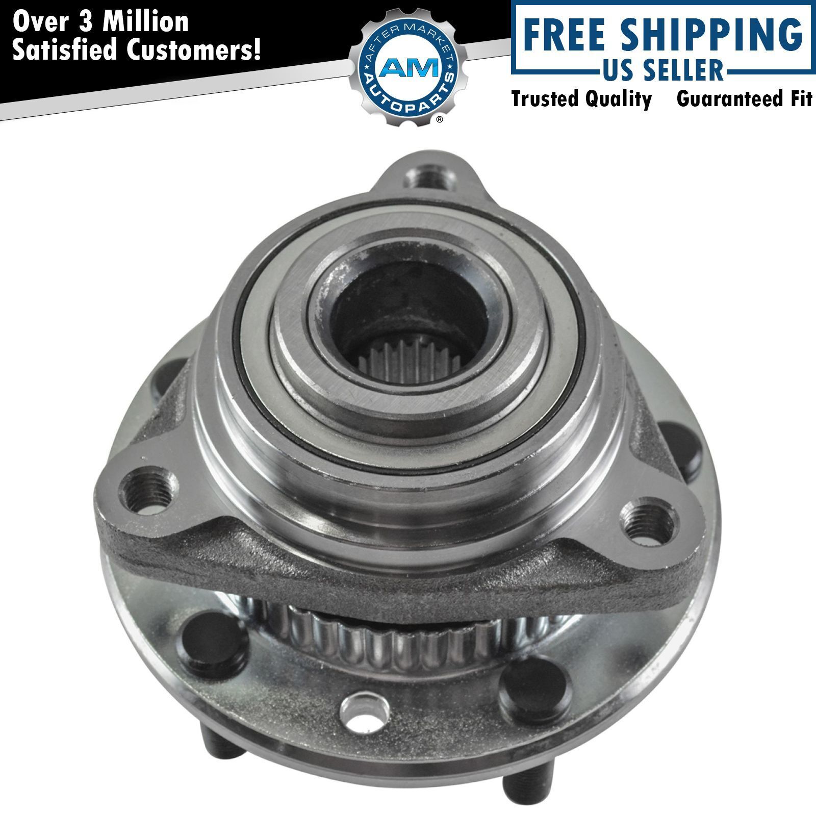 Front Wheel Hub & Bearing for Chevy GMC Pickup Truck S10 Olds 4x4 4WD