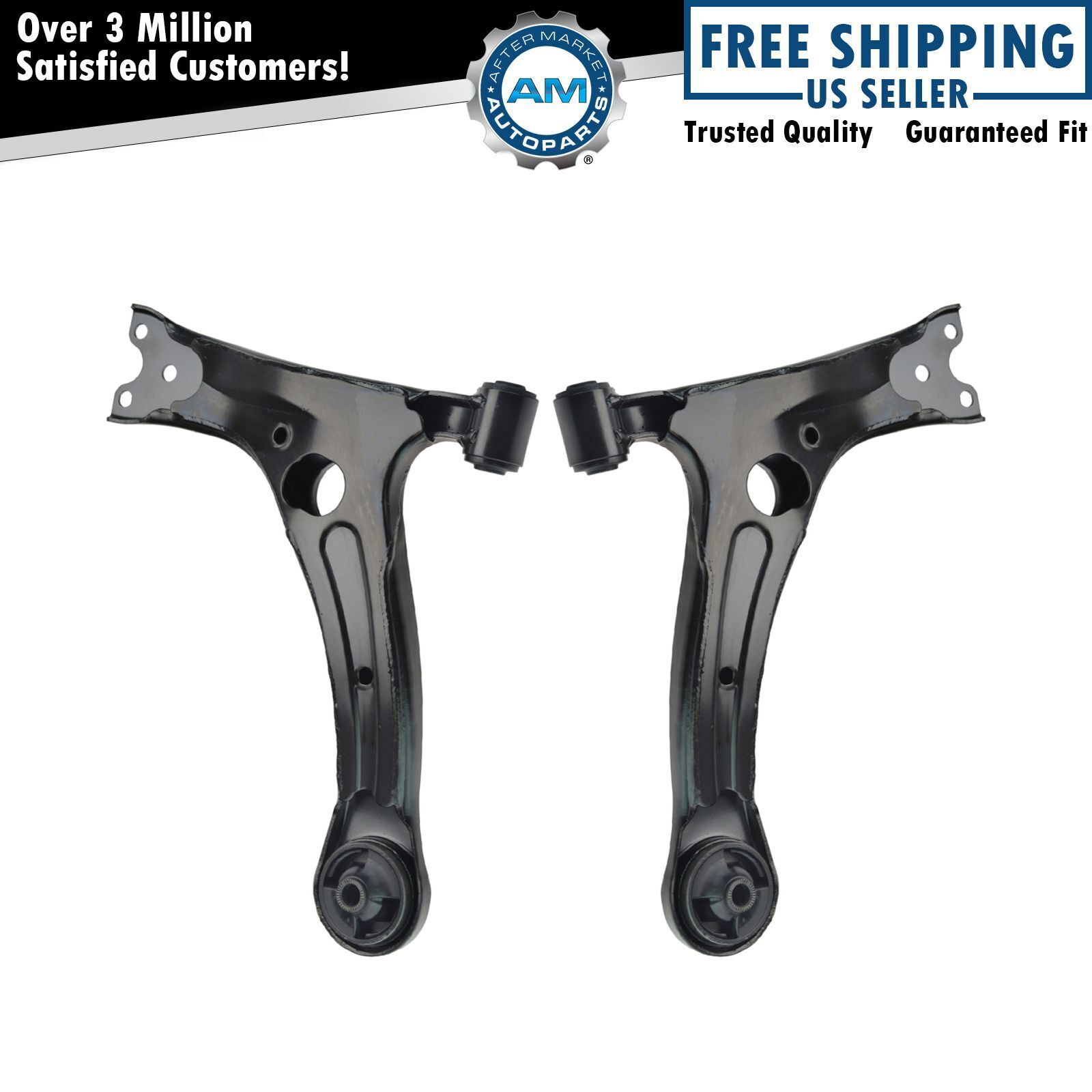 For 03-11 12 13 Toyota Corolla Matrix 00-05 Celica Front Lower Control Arm Pair