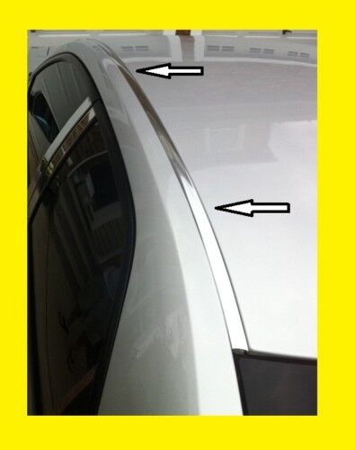 CHROME ROOF TOP TRIM MOLDING  SILVER CHANNEL KIT For BMW Vehicles