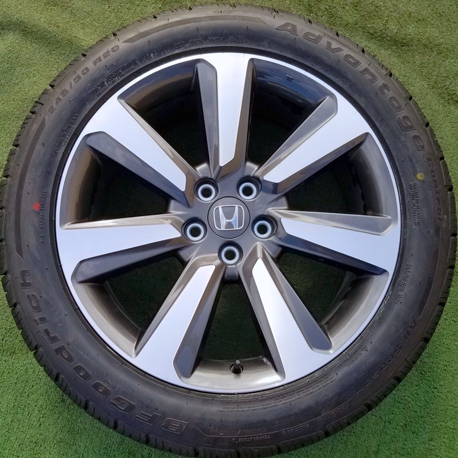 Factory Honda Pilot Wheels Tires Elite 20 inch 2024 OEM Ridgeline Acura MDX Set