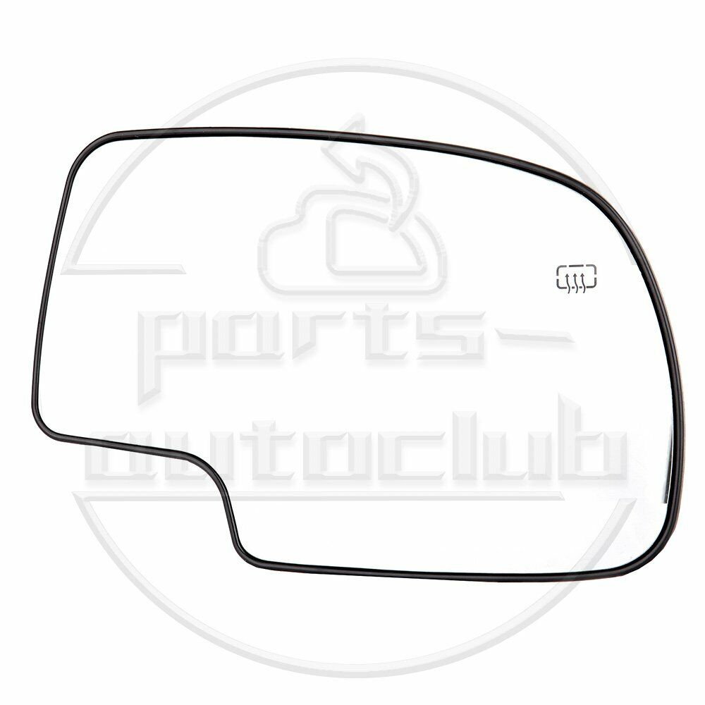 For 1999-2007 Chevy GMC Sierra Power Heated Passenger Side Right Mirror Glass