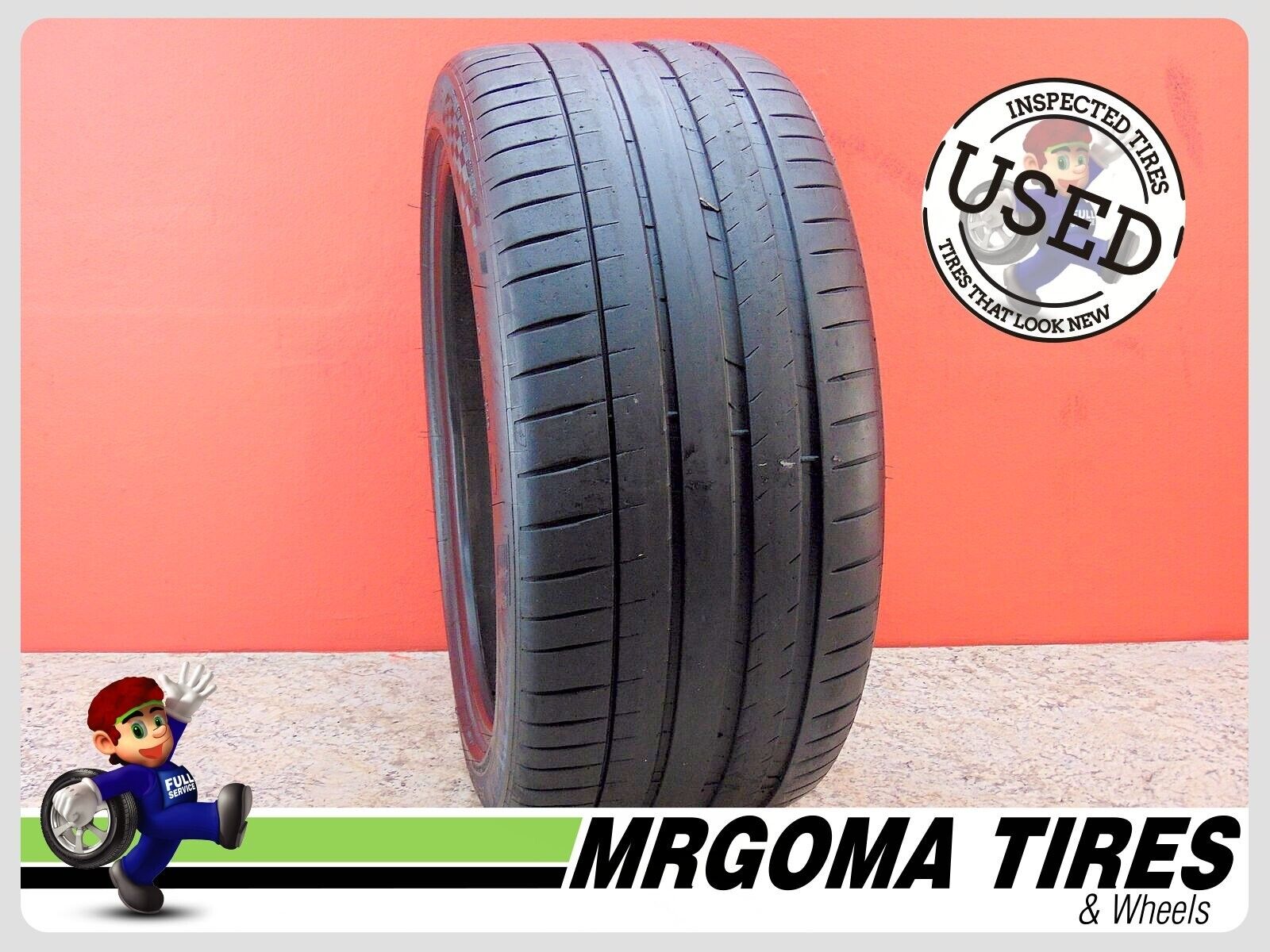 1 MICHELIN PILOT SPORT 4S XL 295/35/21 USED TIRE 91% LIFE DOT 2023 107Y 2953521