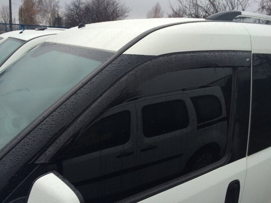 Window Visors For Dodge Ram Promaster City 2015-2023 Smoke Rain Guard Deflector
