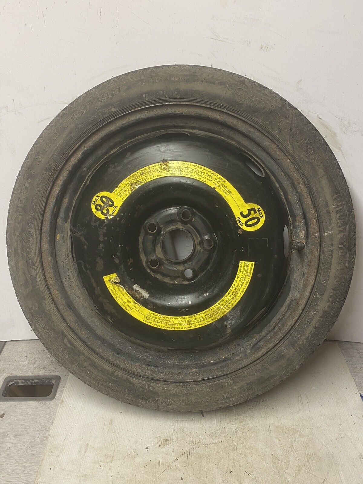 VW Golf Spare Wheel Emergency Steel 18\