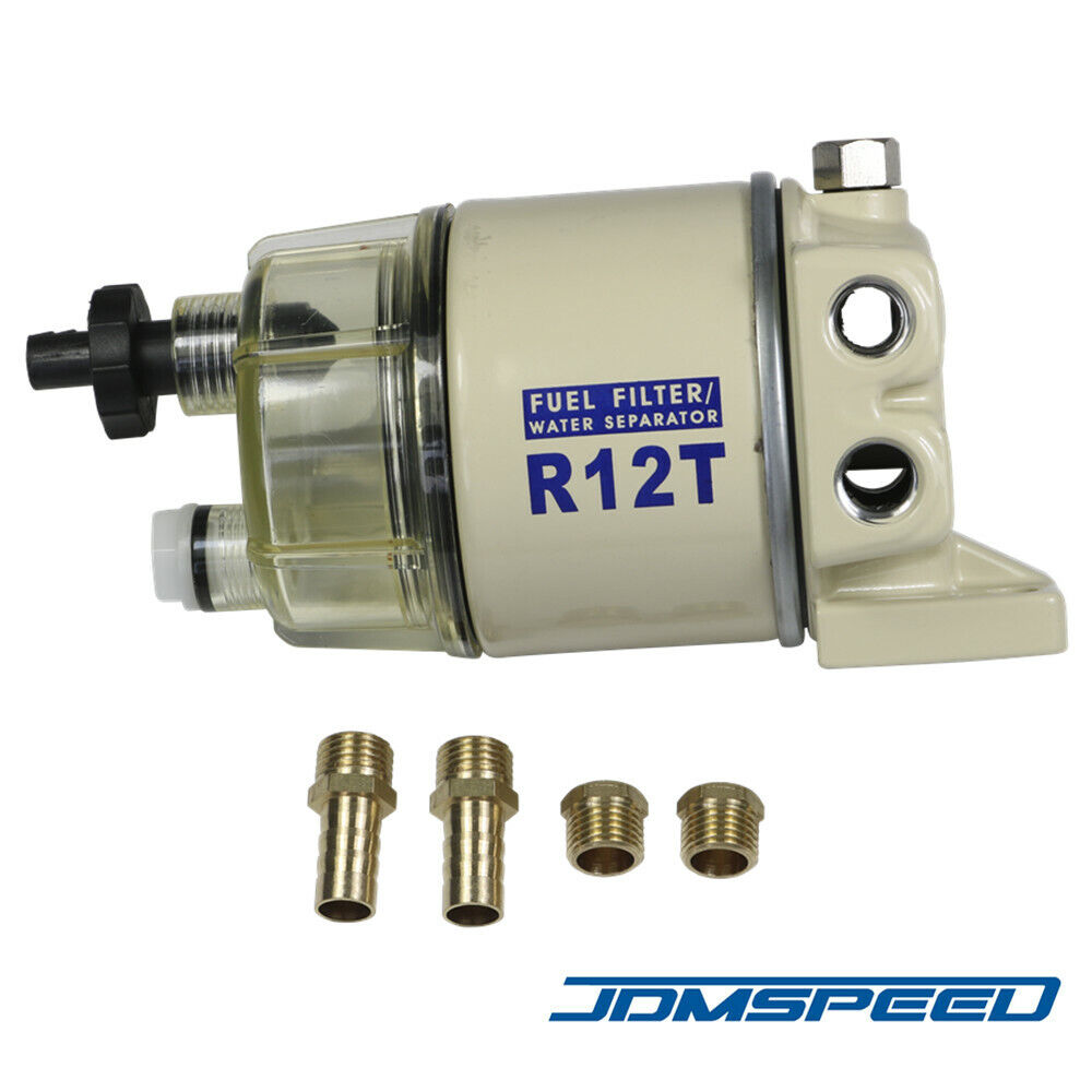 NEW R12T FOR MARINE SPIN-ON FUEL FILTER / WATER SEPARATOR 120AT