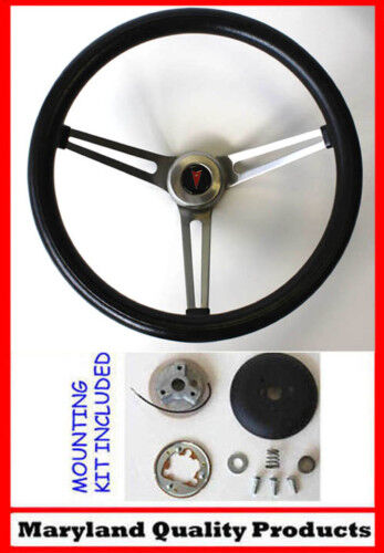 1969-1993 Pontiac GTO Firebird Black GRANT Steering Wheel 15\