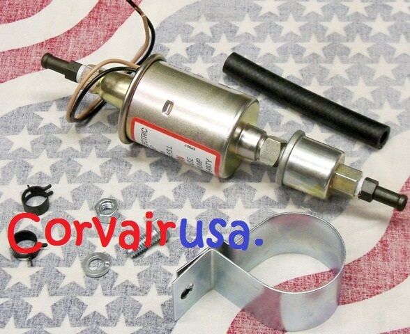 CORVAIR ELECTRIC FUEL PUMP, compatible with mechanical fuel pump psi, USA pump