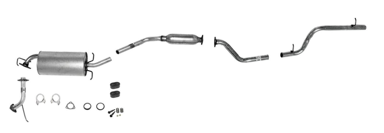 Fits for 1995-1997 Honda Odyssey Muffler Exhaust System With Elbow Pipe