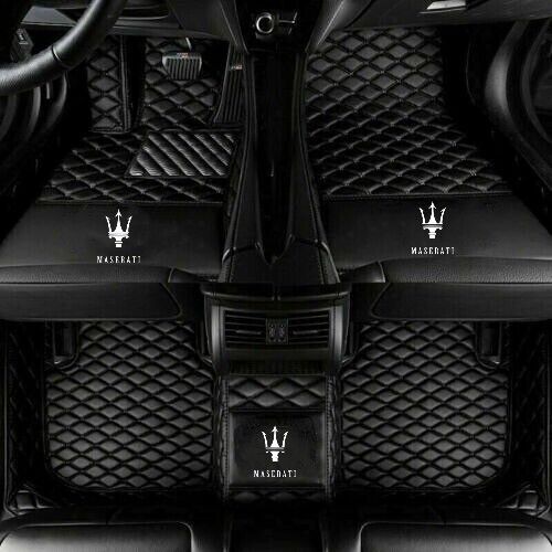 For Maserati Ghibli GranTurismo Levante Quattroporte Waterproof Car Floor Mats