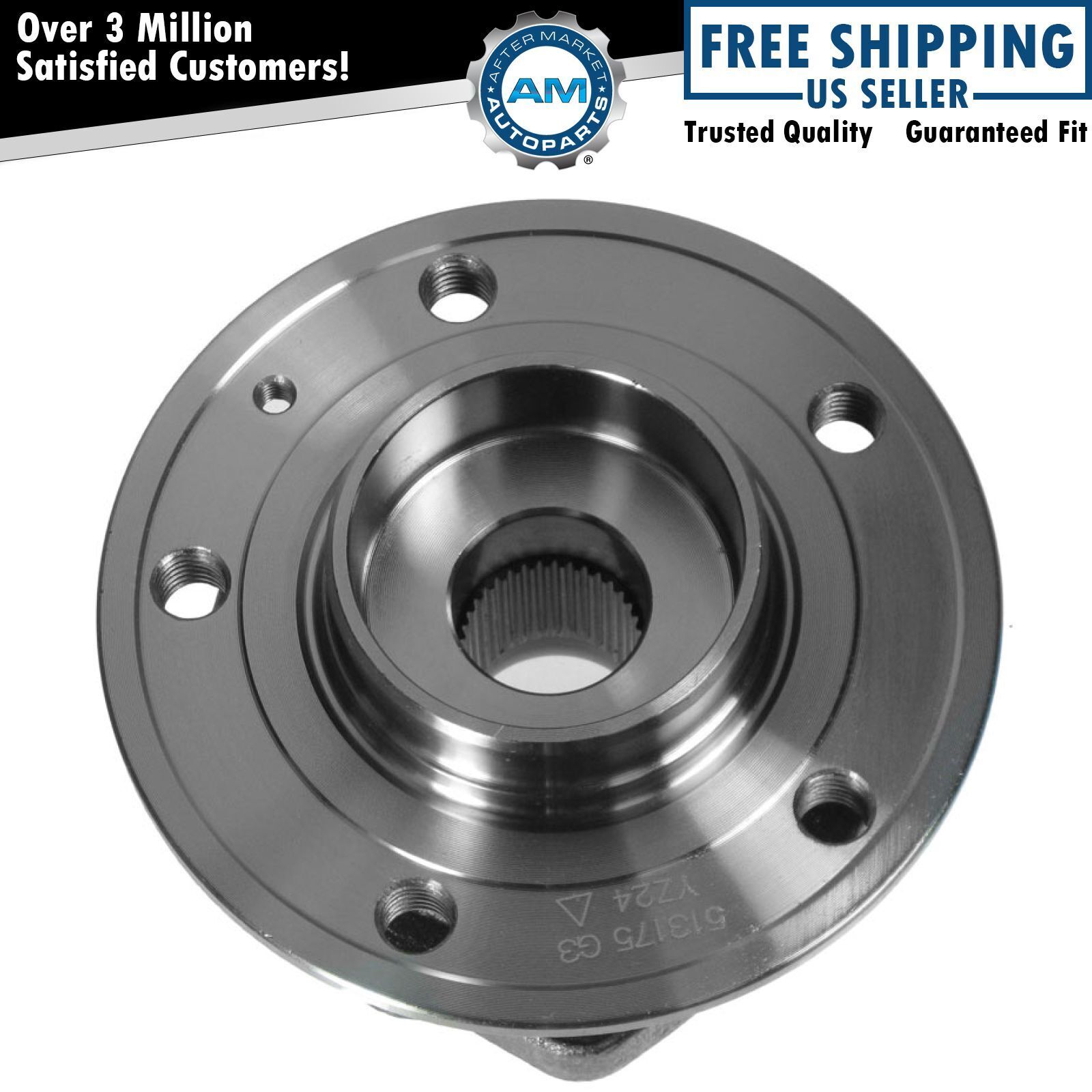 New Front Complete Wheel Bearing And Hub Assembly Volvo C70 S70 V70