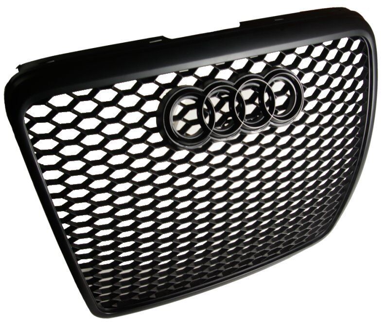 2008 - 2011 FACELIFT AUDi A6 C6 MESH SPORT Grill Grille RS6 Look + BLACK BADGE
