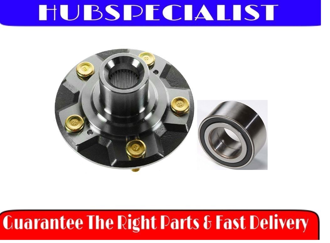 Front Wheel Hub & Bearing For 1996-1998 ACURA 3.2TL Left Or Right Each