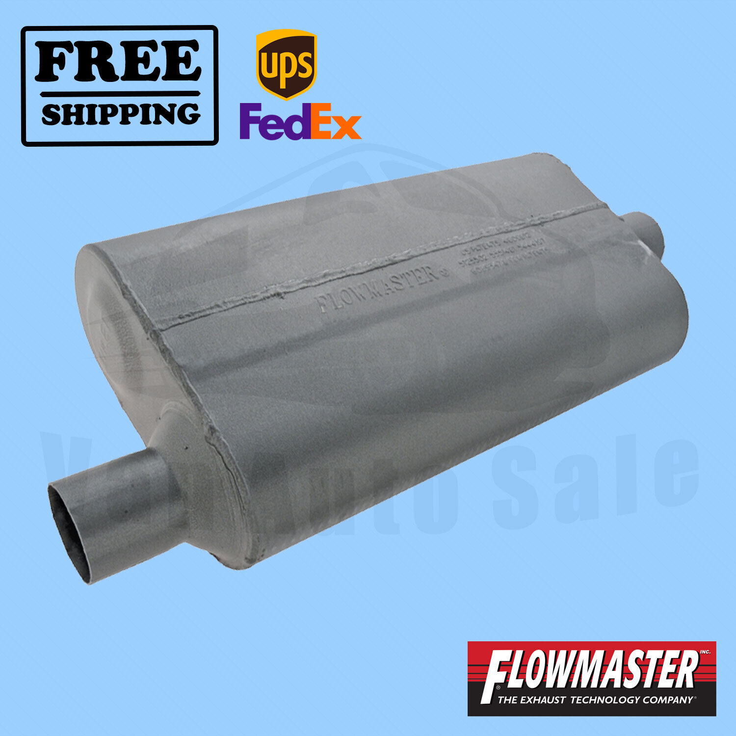 Exhaust Muffler FlowMaster for 62-70 Plymouth Belvedere