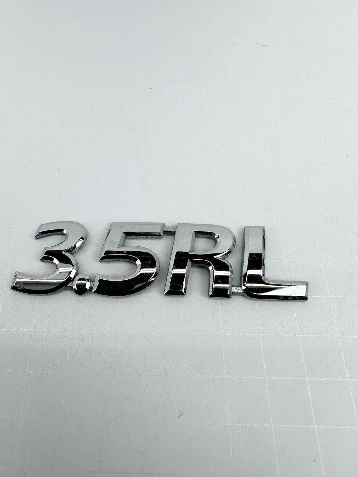Acura 3.5RL 2000 - 2004 OEM rear right 3.5RL logo emblem OEM