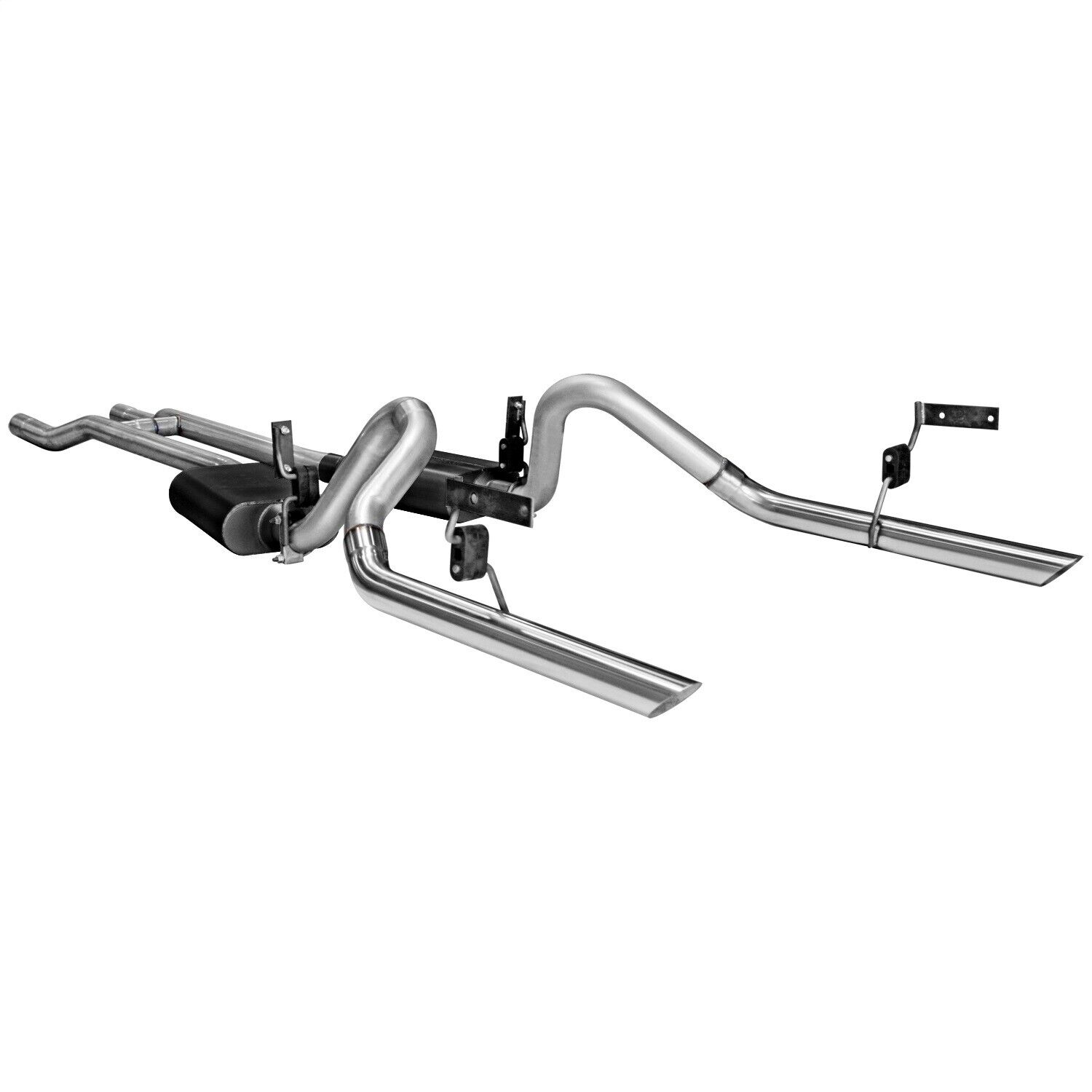 Flowmaster 17273 American Thunder Downpipe Back Exhaust System Fits Mustang