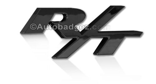 1 - NEW Dodge R/T RT Daytona Avenger Charger Challenger Badge Emblem (BLACK RT)