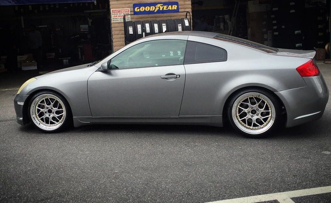 Aodhan DS01 Wheels 18x9.5/18x10.5 +22 5x114.3 For 350Z G35 G37 Coupe Set of (4)