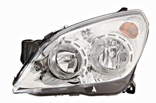 Opel Astra H 2004-2010 Electric Headlight Front Lamp Chrome  With Motor LEFT LH