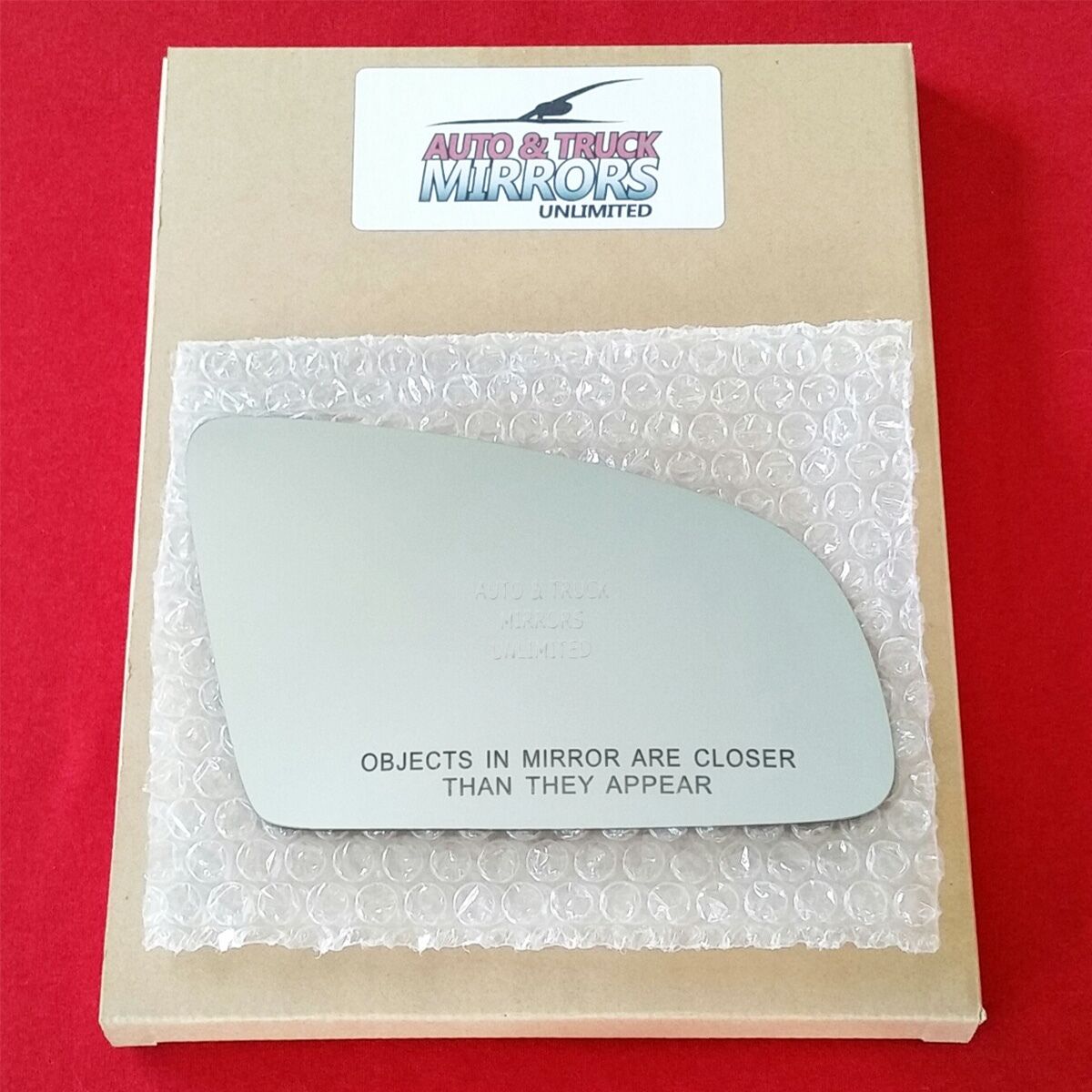 NEW Mirror Glass + ADHESIVE for AUDI RS4 A4 A5 A6 S4 SEDAN Passenger Side