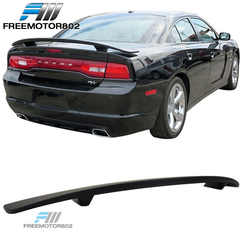 Fits 11-23 Dodge Charger OE Factory Trunk Spoiler Rear Wing - ABS