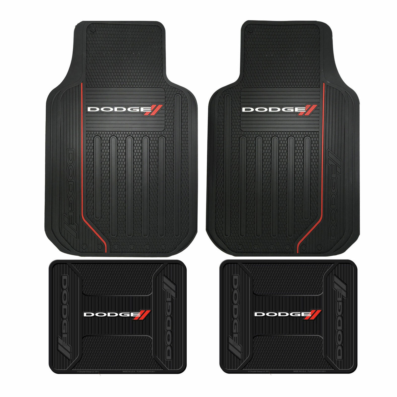 Dodge Elite Car Truck Seat Covers / Floor Mats / Keychain / Steering Wheel Cover