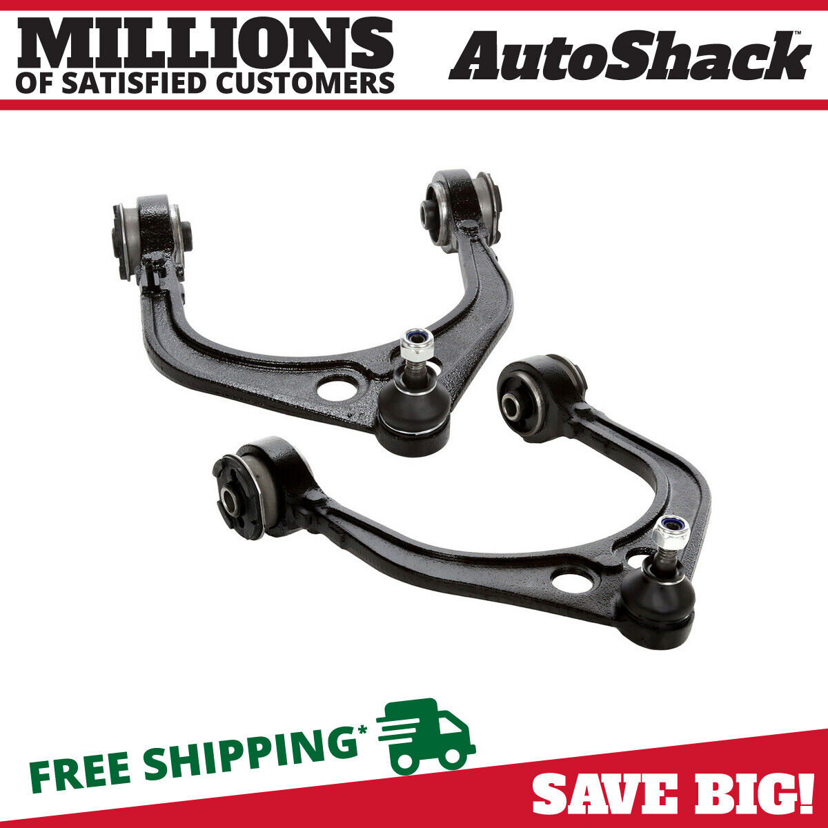 Front Upper Control Arms w/ Ball Joints Pair for Dodge Charger Chrysler 300 3.6L