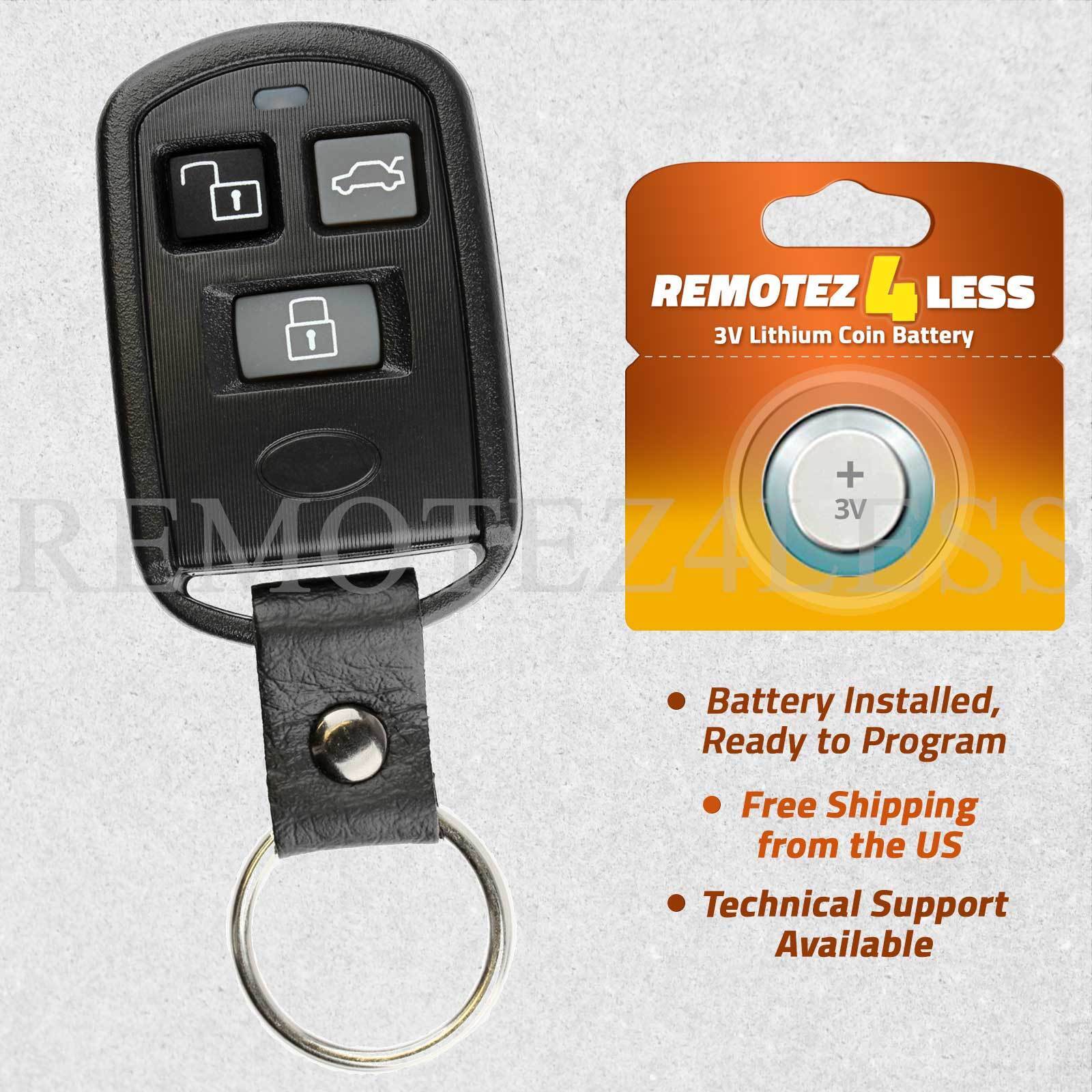 Keyless Entry Remote for 2002 2003 2004 Hyundai XG350 Car Key Fob Control