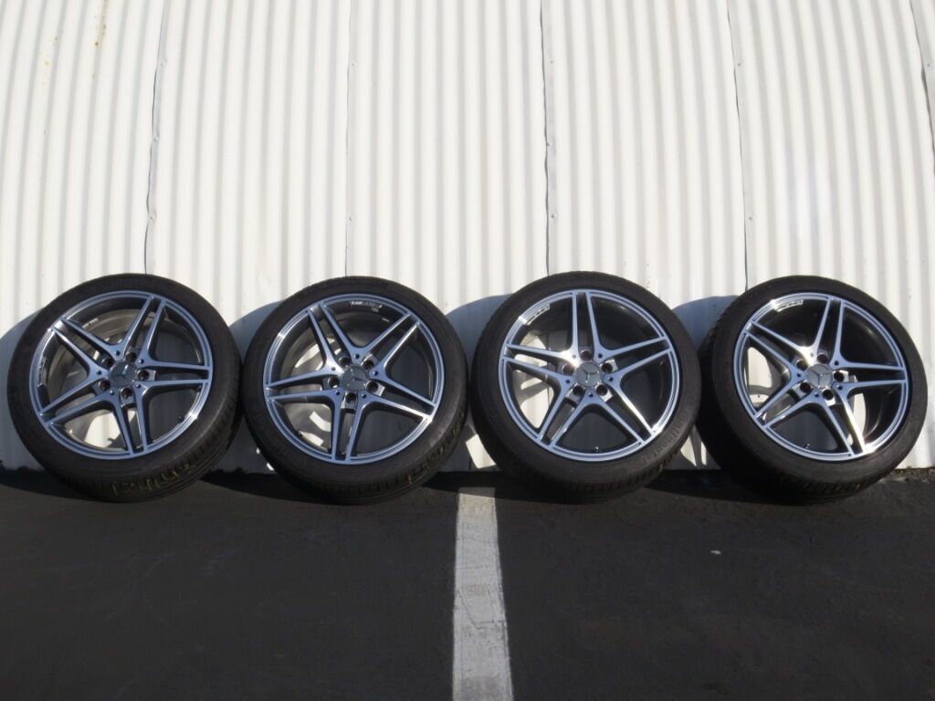 2013 18” Mercedes C63 AMG factory OEM wheels E550 E350 CLK550 C350 C300 C250