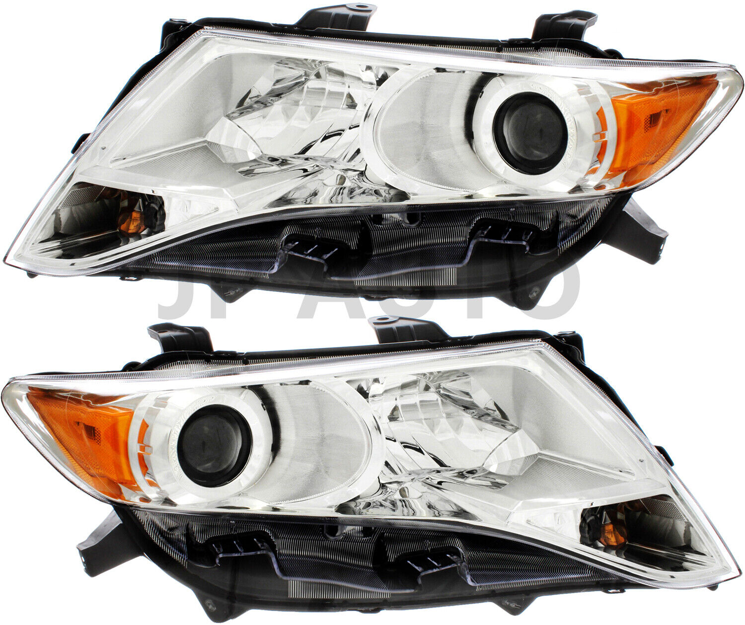 For 2009-2016 Toyota Venza Headlight Halogen Set Driver and Passenger Side