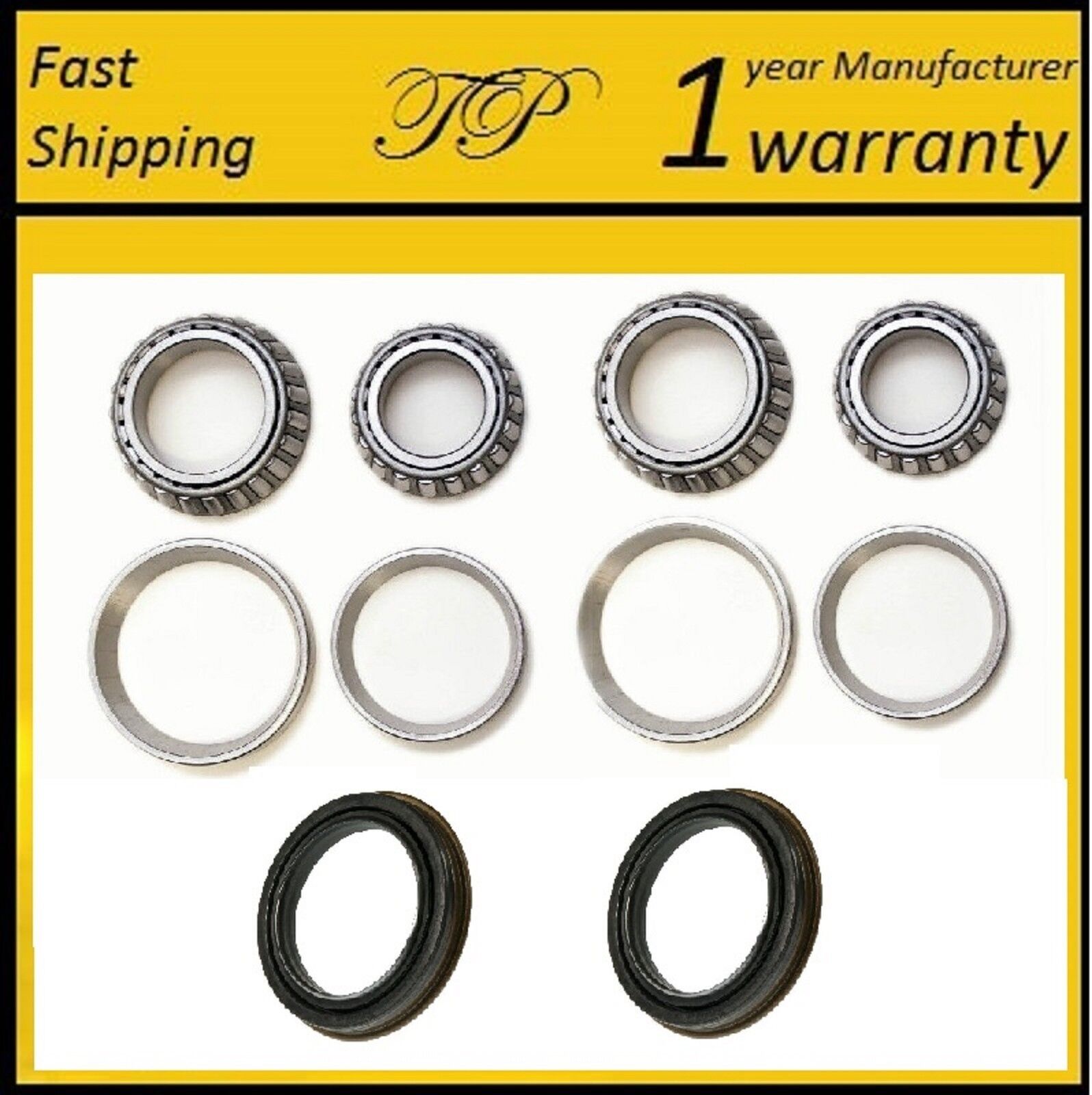 1963-1970 FORD FALCON Front Wheel Bearing & Race &Seal Kit (2WD 4WD)